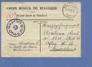 Kaart CROIX ROUGE DE BELGIQUE Met Cirkelstempel WALCOURT Naar OFLAG IIIB - WW II (Covers & Documents)