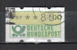 1 OB ALLEMAGNE Fédérale  "distributeur Cor De Postal" - Automaatzegels [ATM]