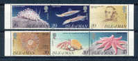 ISOLA DI MAN 1994 EUROPA ´94. IN ONORE DI EDWARD FORBES 1815-1854 SERIE COMPLETA MNH** YT 623/28 - 1994