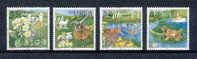 ISOLA DI MAN 1997 PRIMAVERA DELL´ISOLA. SERIE COMPLETA MNH** YT 743/46 - Vegetazione