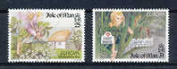 ISOLA DI MAN 1997 EUROPA: RACCONTI E LEGGENDE. SERIE COMPLETA MNH** YT 758/59 - 1997