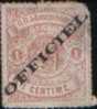 Luxemburg :  SERVICE : N° 1 (1 IA)   (*)  . -- 1875 -- Cat.: 40,00€ - Officials