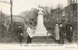 C.P.A    ( PARIS " Statue De Frédéric LEMAITRE - Canal Saint Martin " Animée ) - Paris (11)