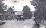 Cpa Poix (80) Av De La Gare , Animée , Hôtel Lecornu Barbet , Voiture à Cheval Ruche Picarde . 1917 . Ed Poiret - Poix-de-Picardie