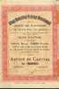 LA HAYE "Soc. Des Plantations De Caoutchouc De SIBOGA" - Action De Capital (1910) - Agriculture