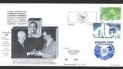 FDC . EUROPA Parlement.  Patick BAUDRY . 07.10.1985   ( Tirage 400ex) - Europe