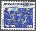 Israel 1971 Michel 524X O Cote (2007) 0.25 Euro Désert De Judée - Used Stamps (without Tabs)
