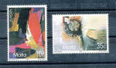 MALTA 1993  EUROPA. ARTE CONTEMPORANEA. SERIE COMPLETA MNH** - 1993