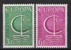 Belgie OCB 1389 / 1390 (**) - 1966