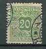 DENMARK - NEWSPAPER STAMPS - TIMBRES POUR JOURNAUX - 1907 - Yvert # 5  - VF USED - Pacchi Postali
