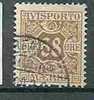 DENMARK - NEWSPAPER STAMPS - TIMBRES POUR JOURNAUX - 1907 - Yvert # 7  - VF USED - Parcel Post