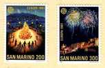 Saint Marin Europa 1981 N° 1024/25 Neuf ( Avec Trace De Charn..) - Ongebruikt