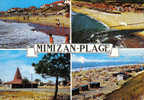 Carte Postale 40.  Mimizan Trés Beau Plan - Mimizan Plage