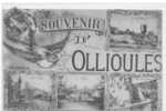 83 //// OLLIOULE, Souvenir D´Ollioule, Hirondelle Apportant Le Courrier, + 4 Vues, - Ollioules