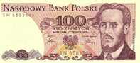 POLOGNE  100 Zlotych Daté Du 01/06/1986   Pick 143e    ***** BILLET  NEUF ***** - Poland