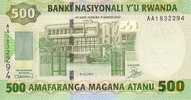 RWANDA   500 Francs  Daté Du 01-07-2004   Pick 30     ***** BILLET  NEUF ***** - Ruanda