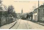 CP 89 .VALLERY Une Rue Et La Montée De L'église - Charny