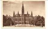 WIEN  -  ** RATHAUS **  -  VERLAG : J.O.O.  N° 216  Mit Österreich  ZENSURSTELLE 65 VOM 08 09 1951 - Wien Mitte