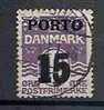 DENMARK - TIMBRES TAXE - 1934 - Yvert # 36  - VF USED - Impuestos