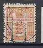 DENMARK - TIMBRES TAXE - 1934/53 - Yvert # 35  - VF USED - Impuestos