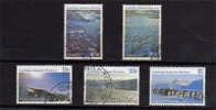 Paysages Antarctiques Yvert 68/72 Oblit. - Andere & Zonder Classificatie