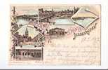 CPA---57----THIONVILLE---   -DIEDENHOFEN-----GRUSS  AUS DIEDENHOFEN ----LITHO - Thionville