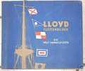 ANTIKES BUCH LLOYD FLOTTENBILDER DIE WELT-HANDELSFLOTTE - Altri & Non Classificati