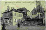 CPA 95 ATTAINVILLE PRES MOISSELLES MAIRIE ECOLE ET EGLISE 1906 - Moisselles