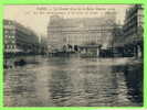 INONDATION - PARIS, 5ie - LA RUE SAINT-LAZARE ET LA COUR DE ROME - INONDATION JANVIER 1910 - - Überschwemmungen