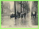 INONDATION - PARIS, 5ie - BOUL. SAINT-GERMAIN, EMBARCADÈRE DE RAVITAILLEMENT - INONDATION JANVIER 1910 - - Überschwemmungen