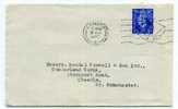 LETTRE DE LONDRE / LONDON / PERFORE / PERFIN / 1945 - Perforadas