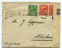 GRANDE BRETAGNE  / WWI / LETTRE POUR LA SUISSE NESSLAU / 22 NOVEMBRE 1917 / CENSURE - Stamped Stationery, Airletters & Aerogrammes