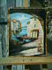 - PORT GRIMAUD . HUILE SUR TOILE SIGNEE TITREE ET DATEE 1974 AU DOS - Huiles