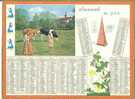 ALMANACH DES PTT Saone Et Loire 1963 Oller - Formato Grande : 1961-70