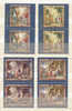 MALTA 1977  4° CENTENARIO DELLA NASCITA DI RUBENS 1577-1640. I SERIE COMPLETA ARAZZI FIAMMINGHI, MNH** DOPPIA - Rubens