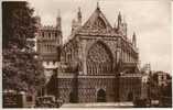 GB - Dev - Exeter Cathedral - West Front - "Sunshine" Series N° 4617 - Exeter