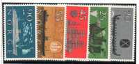 NORVEGE: TP N° 402/406  ** - Unused Stamps