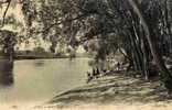 CPA 95 L'OISE A BUTRY PLAGE 1907 - Butry