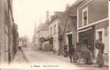 72 - MAYET,  RUE DE BONNEVAL (CHARETTE - TONNEAUX) - ECRITE 1905 - Mayet