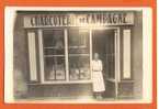 CARTE PHOTO CHARCUTERIE DE CAMPAGNE M ECALE AU N° 62 OU ? - Shops