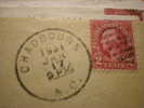 Chadbourn North Carolina 1931 - 2 Cent Envelope (Old Cover Postal History) To Hollywood - Brieven En Documenten