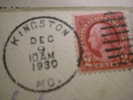 Kingston, Missouri - 1930 - 2 Cent Envelope Old Cover Postal History - Brieven En Documenten