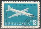 BULGARIE - 1962 - 15an.de La Compagnie Nationale TABSO - 1v Obl. - Usati