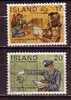 Q1114 - ISLANDE ICELAND Yv N°451/52 - Used Stamps