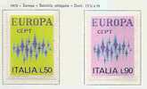 ITALIA - ITALY - 1972 EUROPA-CEPT - Yvert # 1099/1100 - MINT (NH) - 1972