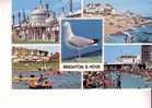 BRIGHTON - Royal Pavillon  The Beach - Fagoon Boating Lake - Paddling Pool -  5 Vues -  N°  PLC 3700 - Brighton