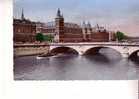 PARIS -  La Seine, Le Pont Au Change Et Le Palais De Justice - Conciergerie - N° 4045 - La Seine Et Ses Bords