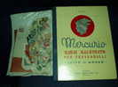 Storico Raccoglitore Marini "Mercurio" A Fogli Mobili - III Edizione - Anni '50 - Con Francobolli - Sammlungen (im Alben)