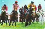 JERSEY  2  L  MAN  ON  HORSE RACING ANIMAL  ANIMALS CODE: 78JERD  READ DESCRIPTION !! - Jersey Et Guernesey