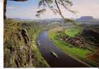 SACHSISCHE SCHWEIZ - Blick Von Der Bastei Uber Kurort   Rathen Zum Lilienstein - Rathen